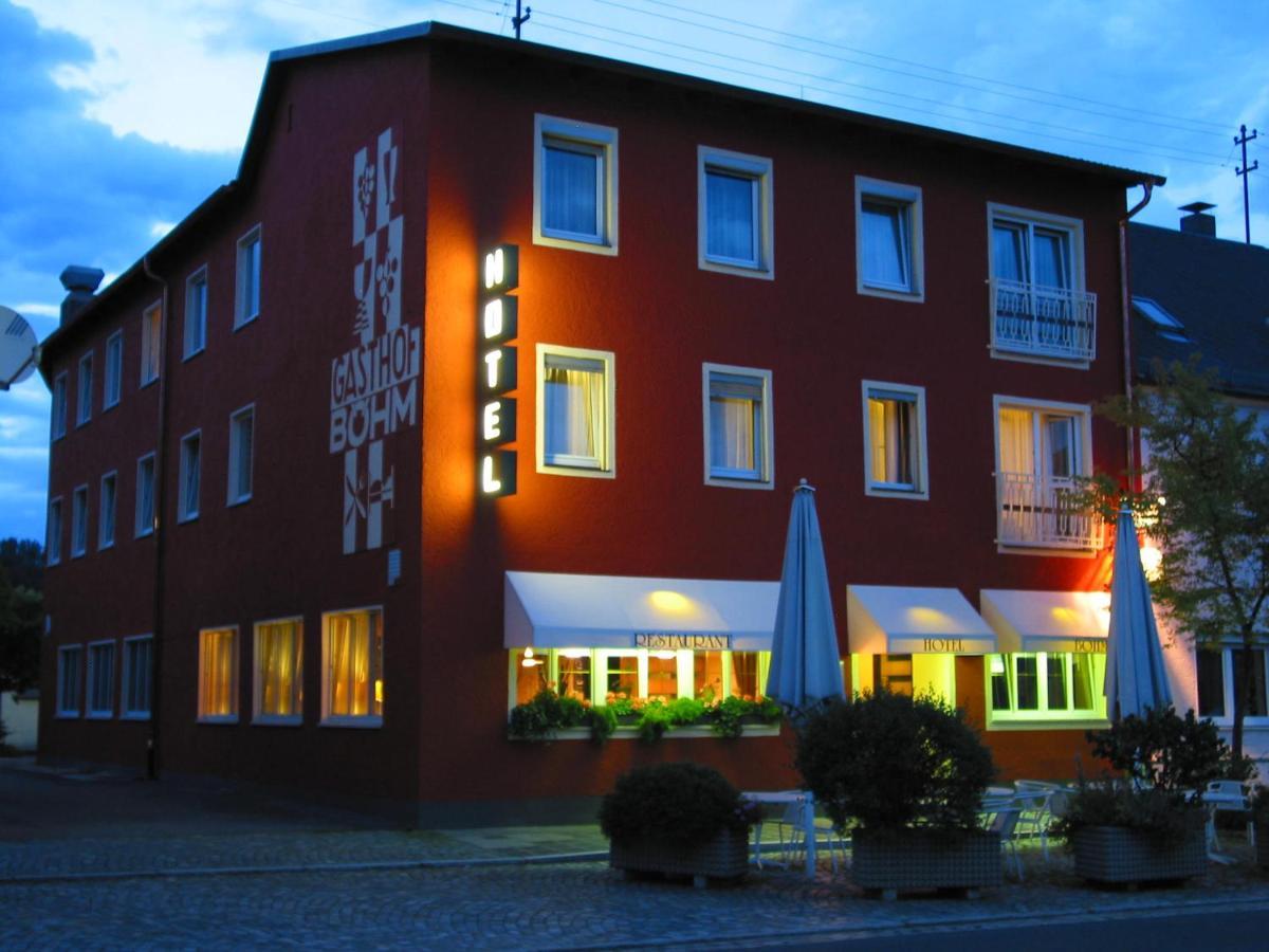 Hotel Restaurant Böhm Grafenwohr Exteriör bild